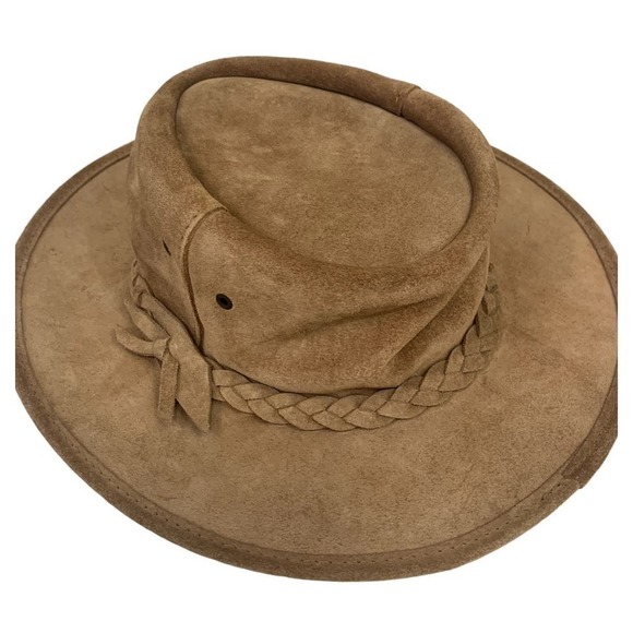 South Africa Rugby Leather Rogue hat, brown, medium, safari, outback, bush - Picture 4 of 6
